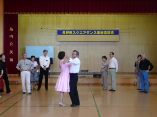 長野県ラウンドダンス講習会 塩尻フルーツバスケット スクエアダンスを楽しみましょう